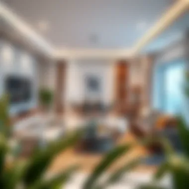 Elegant Living Area in Villa Elegant living area featuring stylish decor