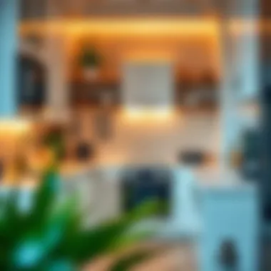 Modern Kitchen in Villa Room Modern kitchen equipped with contemporary appliances