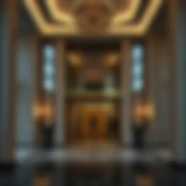 Elegant lobby entrance of Windsor Manor Tower