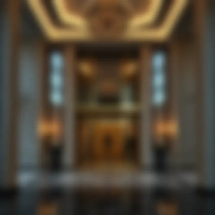 Elegant lobby entrance of Windsor Manor Tower