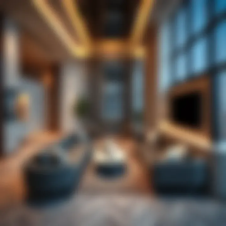 Modern amenities in a Dubai studio