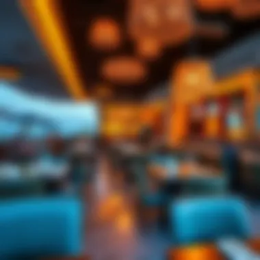 Family-Friendly Dining at Jumeirah Beach A family-friendly restaurant showcasing a lively and welcoming environment