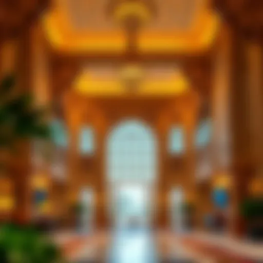 Stunning exterior view of Jumeirah Zabeel Saray Royal Residences showcasing its intricate architectural design.