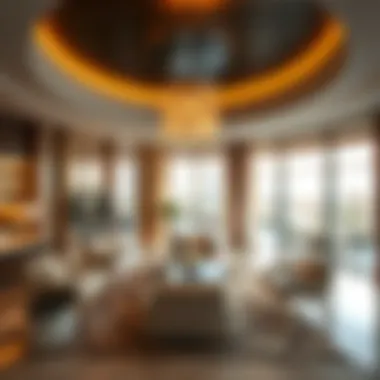 Interior of Lake City Tower highlighting modern amenities