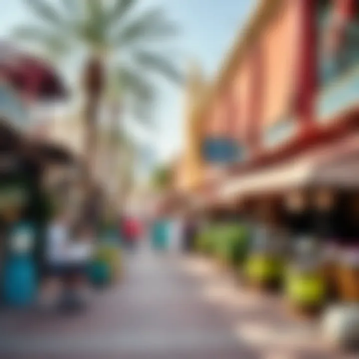 Cultural Hub: The Heartbeat of Dubai's Lifestyle Vibrant marketplace reflecting cultural diversity