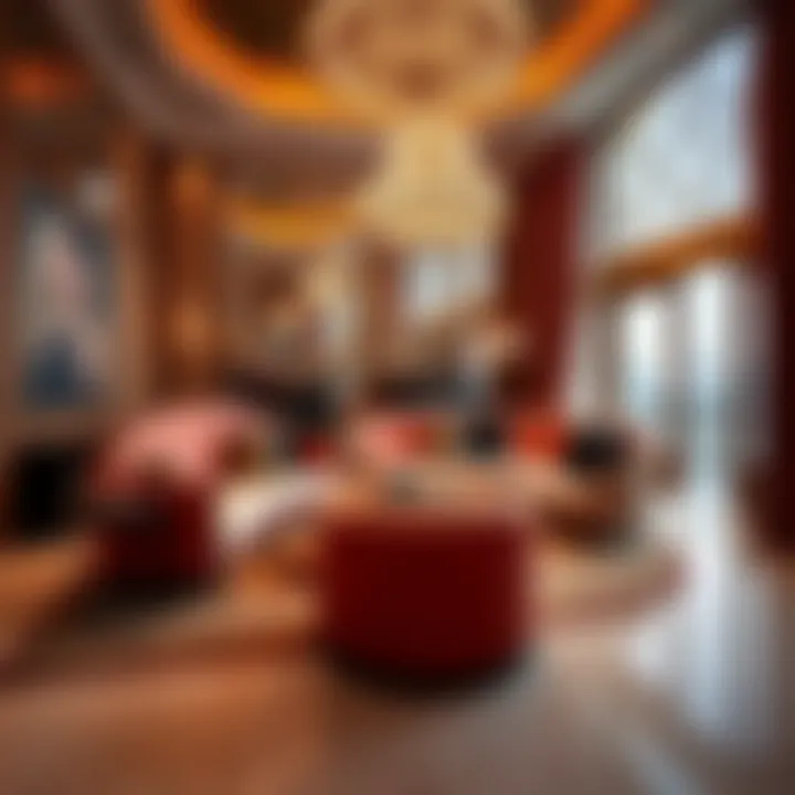 Opulent Interiors of Dubai Properties Lavish interior of a high-end property in Dubai