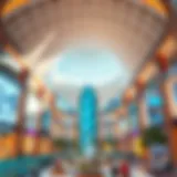 Stunning architectural view of Max Mushrif Mall