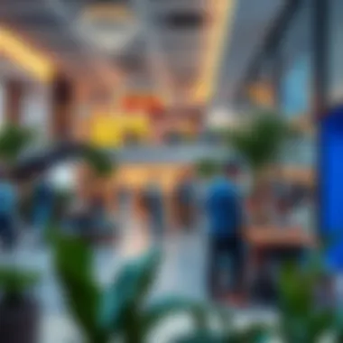 Community Interaction Space at Max Mushrif Mall Community gathering space within the mall