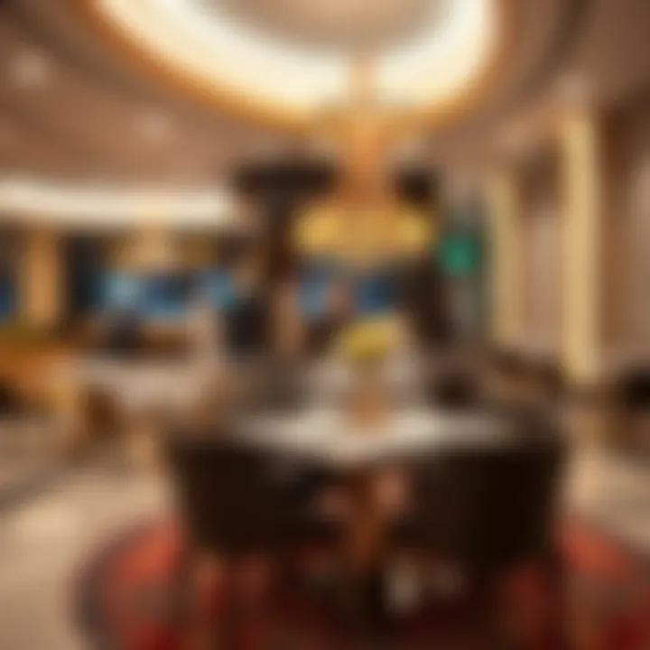 Sophisticated Dining Experience at Max Mushrif Mall Elegant dining area with a modern ambiance