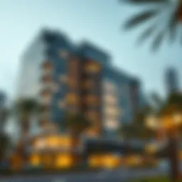 Stunning view of Nimir Building showcasing its modern architecture