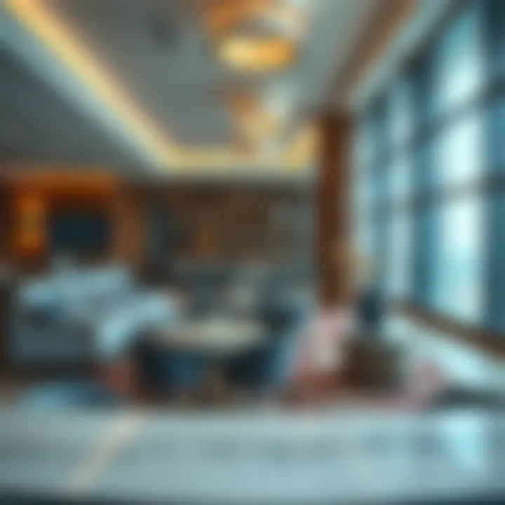 Luxurious Amenities Inside Polaris Tower Interior view highlighting the luxurious amenities of Polaris Tower