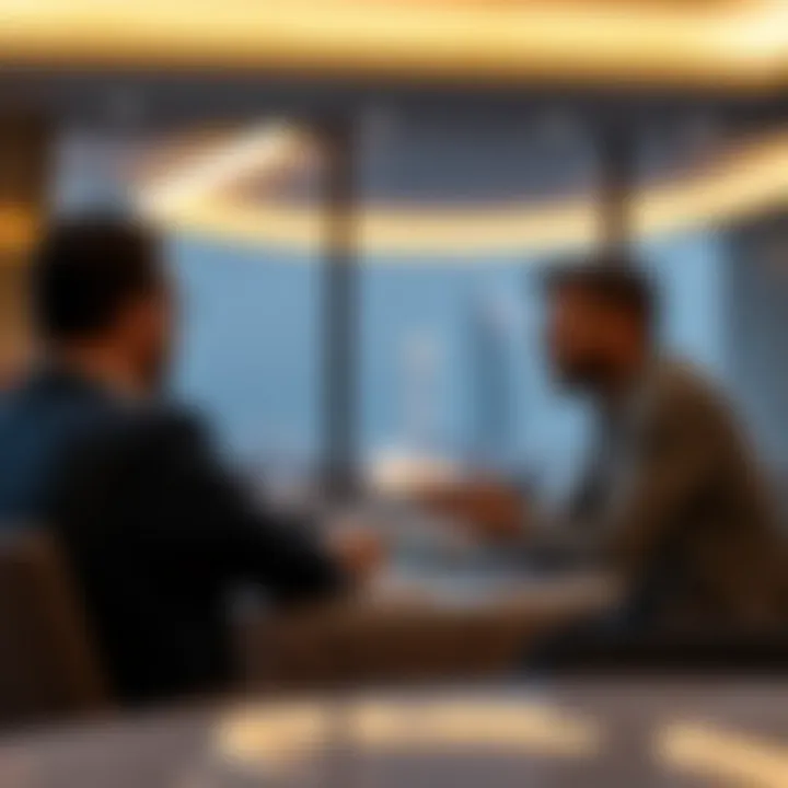 Investors discussing potential opportunities in Rahaal 2