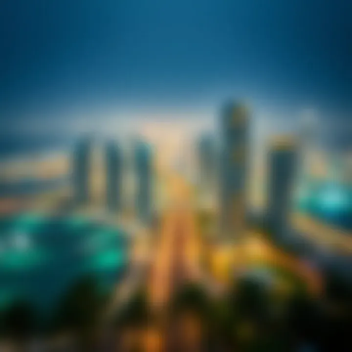 Reem Island landscape illustrating its evolving urban environment