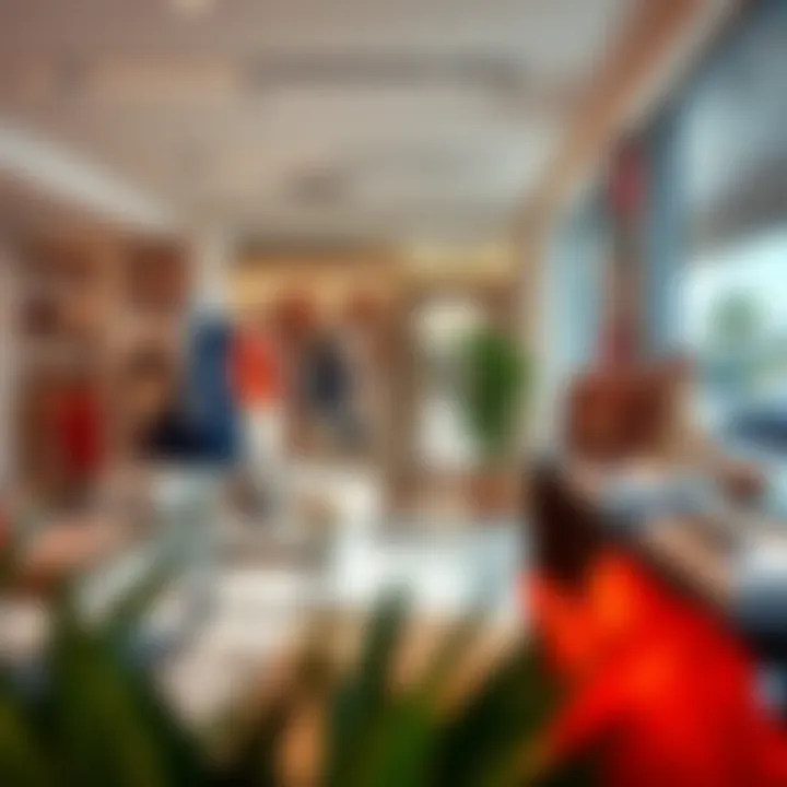 Chic Boutique with Unique Finds Boutique showcasing unique fashion items and accessories