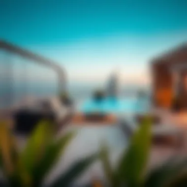 Luxurious amenities of a penthouse lifestyle