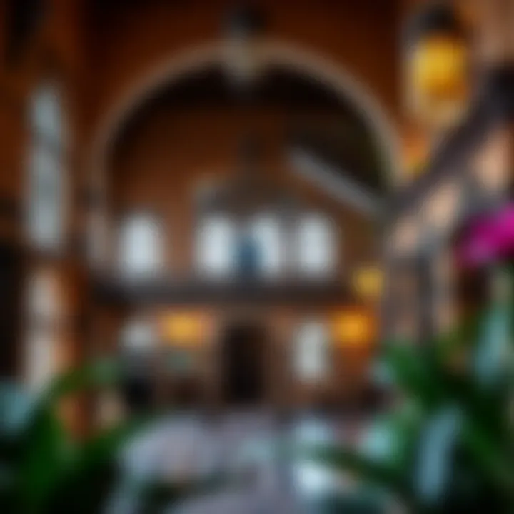 Cultural Heritage Interior of Dubai's First Building Interior view reflecting the cultural heritage of the building