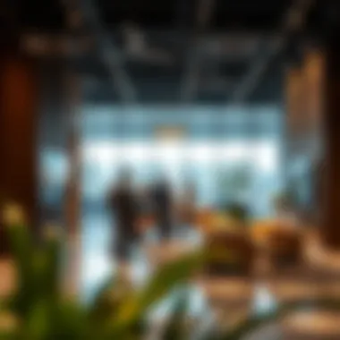 Engaging Customer Experience Engaging customer experience in a real estate showroom