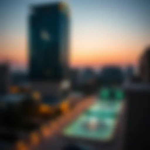 The crescent moon signifying the start of Ramadan in the UAE