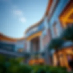 Stunning architectural design of Citywalk Mall